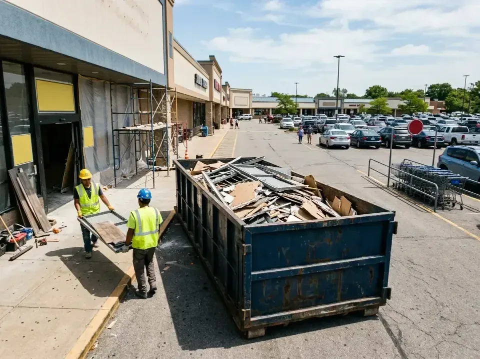 retail-store-renovation-debris-003 — frequently asked questions, Roll-off Dumpster Rentals in Breckenridge, MN